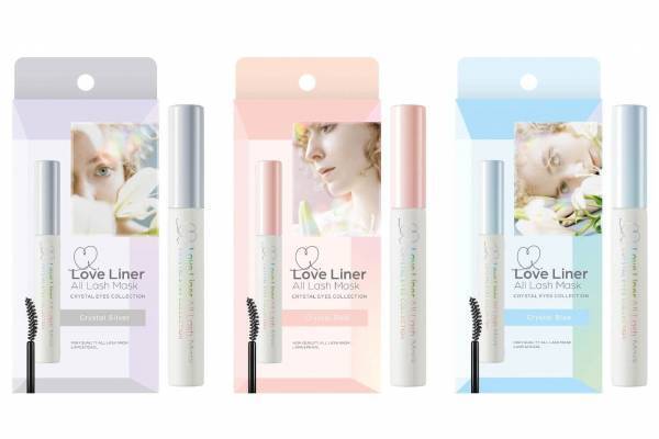 ラブ・ライナー“ラメ・パール入り”キラキラマスカラ、マスカラの上からひと塗りで簡単印象チェンジ