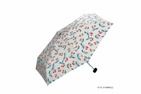 Wpc. “サンリオキャラクターズ”のミニ日傘・雨傘、ポチャッコやハローキティのハート柄