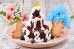 ムーミンカフェ期間限定“ムーミン”のクッキー付き三段チョコレートケーキ、東京＆福岡で