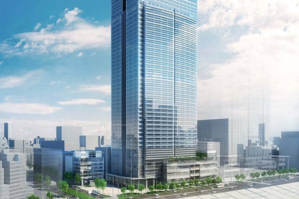 東京駅直結「東京ミッドタウン八重洲」22年8月竣工 - 商業施設やブルガリ ホテル、バスターミナル他