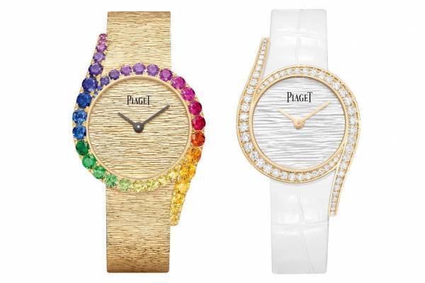 ピアジェ“史上初”レインボーカラーサファイアが輝くウォッチ「ライムライト ガラ」新作