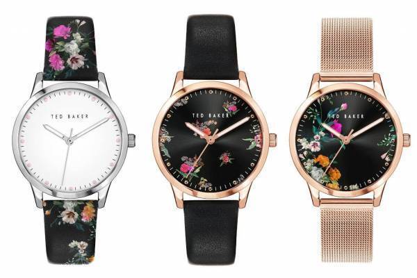 テッドベーカー“鮮やかフラワー”が花開く新作ウォッチ、ロンドンの街をイメージ