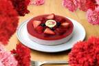 フォルマの“母の日”苺たっぷりレアチーズケーキ、フレッシュ苺＆木いちごやブルーベリーを飾って