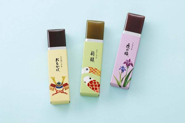 とらや“端午の節句”限定菓子、鯉のぼり柄の小形羊羹＆なめらか餡の柏餅など