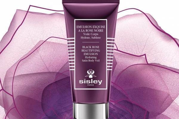 シスレー21年夏「ブラックローズ」からボディクリーム誕生、華やかローズの香り＆ふっくらハリ肌