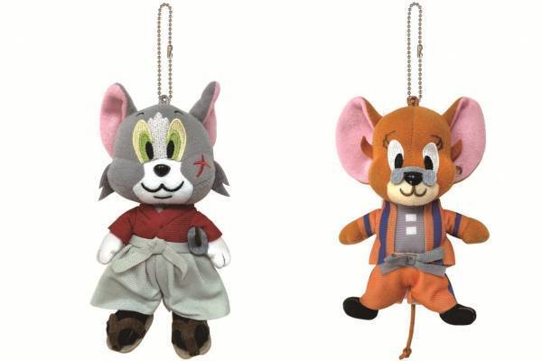 トムとジェリーが「るろ剣」剣心×縁コンビに - “十字傷や逆刃刀”再現したマスコットなど