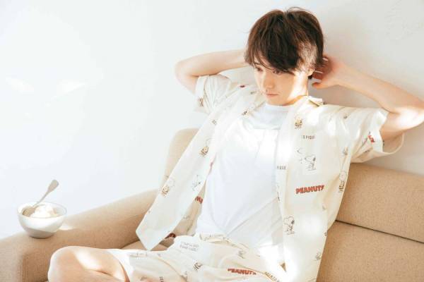 ジェラート ピケ×ピーナッツ、スヌーピーを描いた“ひんやり”＆“とろっと”感触ルームウェア