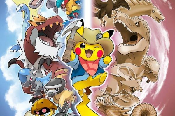 巡回展「ポケモン化石博物館」開催、カセキポケモンの骨格想像図や実物大模型も