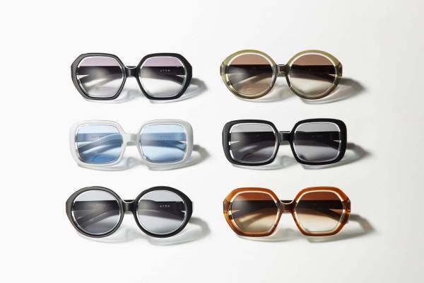 イッセイ ミヤケ アイズ「エレメントシリーズⅢ」テレビジョンカットの立体感サングラス