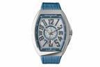 フランク ミュラーの腕時計「ヴァンガード」新作“マリンテイスト”の淡いブルーカラー