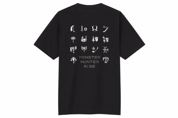 ユニクロ「UT」モンスターハンターライズとコラボ、ゲームアイコンTシャツや落とし穴モチーフ