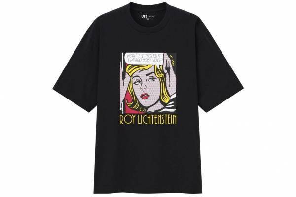 ユニクロ「UT」ロイ・リキテンスタインとコラボ、“アメコミ”ポップアートTシャツやエコバッグ