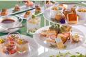 シェラトン都ホテル大阪“新緑”アフタヌーンティー、苺のブリオッシュサンドやシトロンタルトなど