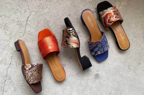 “着物”のレディースシューズ「ルリエ エイトワン」和柄サンダルがバーニーズ ニューヨークに再び