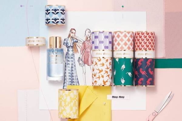 ミュウミュウ“香り＆ケースを選べる”新フレグランス、クレームブリュレの香りに子猫やデイジー柄