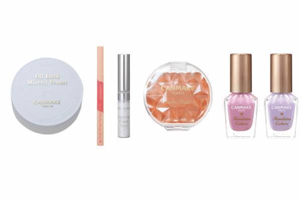 キャンメイク21年夏コスメ“ふたえ＆涙袋強調”透け感レッドアイライナー、テカリ防止パウダーも