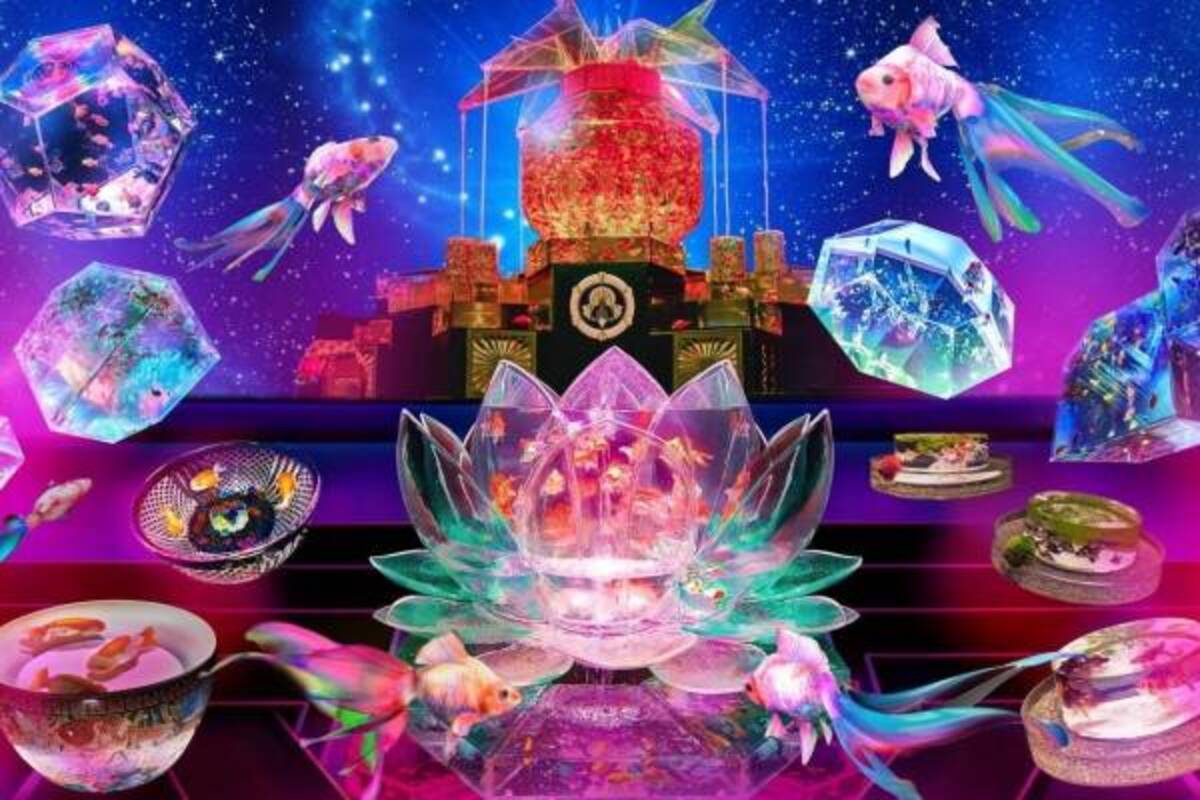 アートアクアリウム展 大阪 堂島で 約3千匹の金魚泳ぐ巨大水槽やプロジェクションマッピング 21年4月30日 ウーマンエキサイト 1 2 アートアクアリウム展 大阪 堂島で 約3千匹の金魚泳ぐ巨大水槽やプロジェクションマッピング 21年4月30日 ウーマンエキサイト 1 2