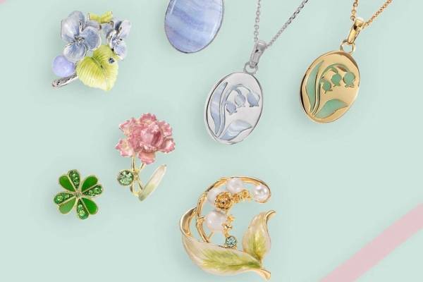 ヴァンドームブティック新作“すずらん”のお守りジュエリー＆カラフルフラワーブローチ