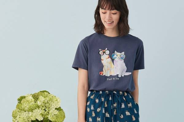 ユニクロ「UT」とポール & ジョーのコラボ第2弾、“スズラン”や“猫”モチーフのTシャツなど