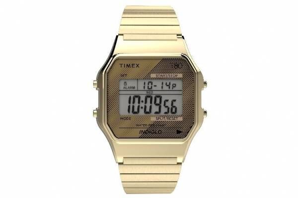 タイメックス新作腕時計「タイメックス 80」80年代のゲームから着想したデジタルウオッチ