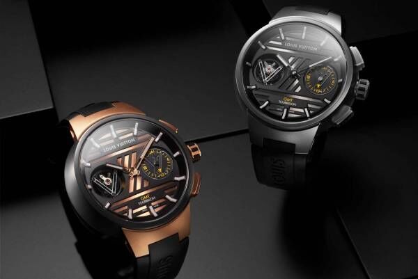 ルイ・ヴィトン「タンブール」新作腕時計 - “メビウスの帯”着想の楕円形ケース、GMT搭載
