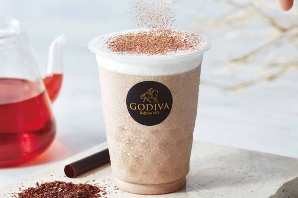 ゴディバの「ショコリキサー」にティーシリーズが新登場、第1弾はホワイトチョコ×ルイボスティー