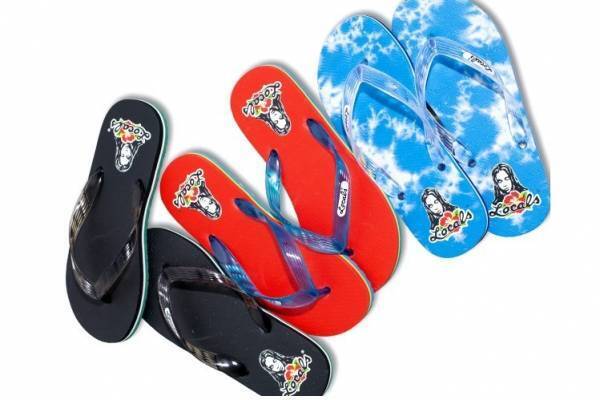 X-girl×ハワイ発ローカルズ、ハイビスカスロゴ入りＴシャツやビーチサンダル