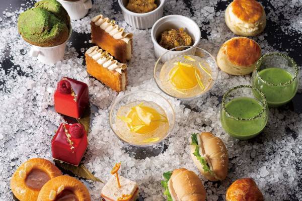 帝国ホテル 東京から“塩”が主役のアフタヌーンティー、スイーツに沖縄や淡路島の塩をきかせて