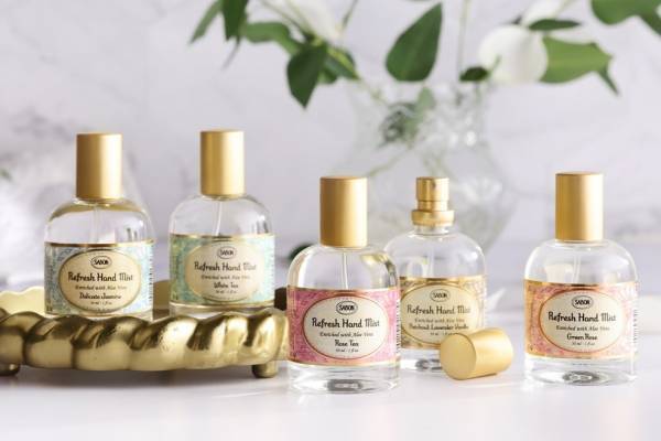 SABON“人気の香り”付き新作ハンドミスト、ジャスミンなど全5種＆アルコール成分入り