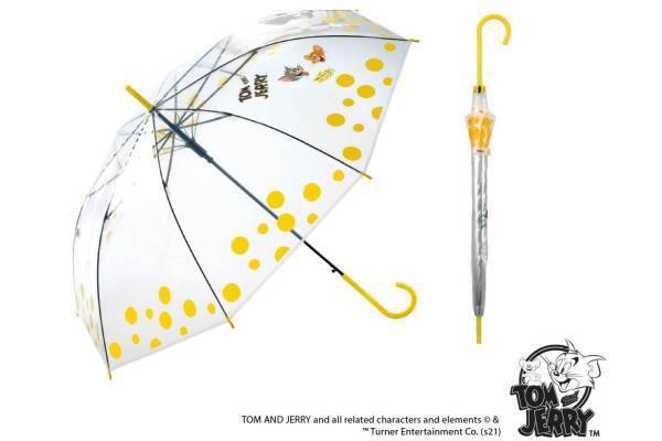 Wpc.×「トムとジェリー」、“チーズ穴“の水玉ビニール傘やトム＆ジェリーの総柄日傘