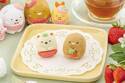 すみっコぐらしの新作和菓子「しろくま＆とんかつ」が苺デザインに、みるく餡といちごみるく餡