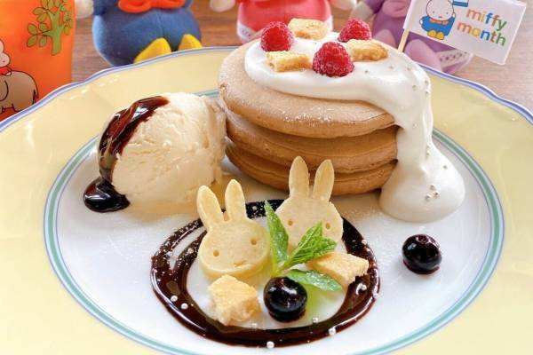 ミッフィーのバースデーイベントが長崎ハウステンボスで、お誕生日パンケーキや限定ぬいぐるみ