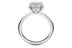 「ティファニー トゥルー」の新作婚約指輪、構築的な“T”モチーフでダイヤモンドをセット
