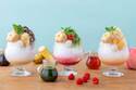 福寿園のカフェ「茶寮FUKUCHA」ティラミスかき氷、抹茶や和紅茶にフルーツ＆クリームをプラス