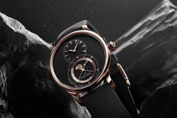 ジャケ・ドローの腕時計「グラン・セコンド ムーン」初の41mmケース搭載ユニセックスモデル