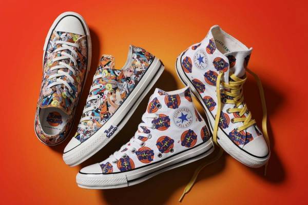 コンバース、バッグス・バニーやトゥイーティーなど人気キャラ総柄「オールスター 100」スニーカー