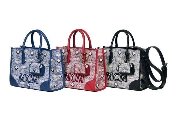 MCM「ヴィンテージ モノグラム ジャカード」ヴィセトス モノグラムを配したトートバッグやショルダー