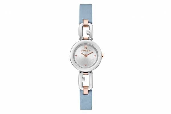 フルラ“夏の空”着想の新作腕時計、爽やかなスカイブルーのレザーベルト