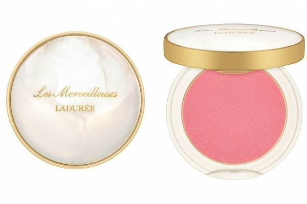 レ・メルヴェイユーズ ラデュレ21年秋コスメ“もっちり”ギモーヴチーク、幸運の貝殻ケース付き