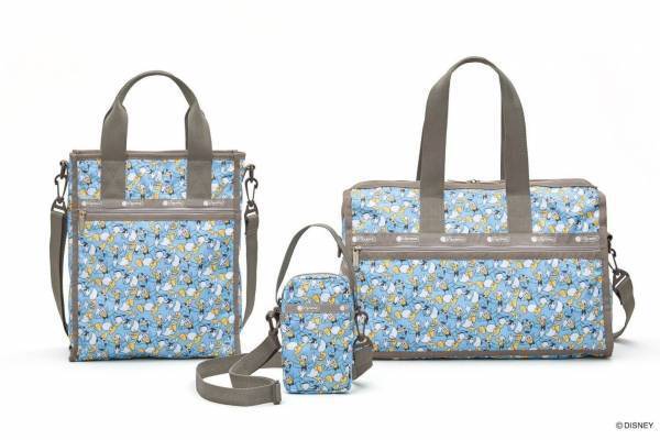レスポートサック、ディズニー“ドナルドダック”主役のボストンバッグ＆ミッキーのタイダイ柄ポーチ