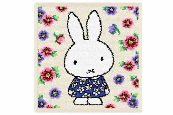 ミッフィー×フェイラーのハンカチ - 可憐なアネモネ柄入り＆ミッフィーおばけなど