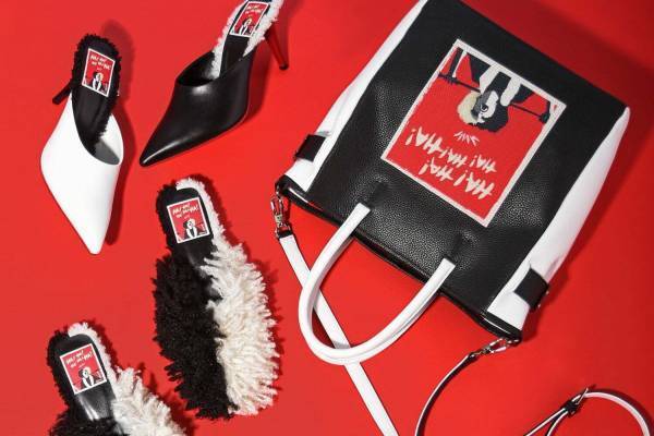 ダイアナのディズニー映画『クルエラ』シューズ、“クルエラの髪型”イメージのファー付きミュール