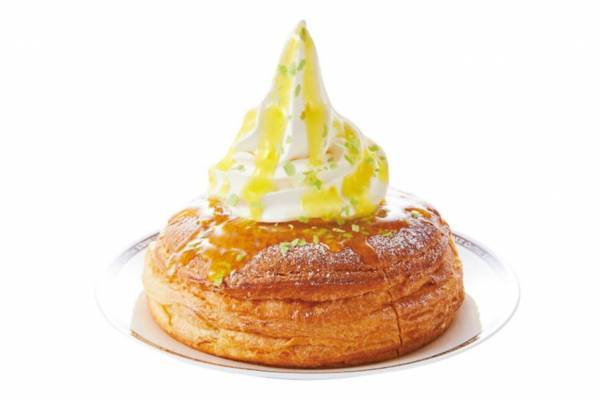コメダ珈琲店「シロノワール 瀬戸内レモン」ほかほかデニッシュにさっぱりレモンソース＆ソフトクリーム