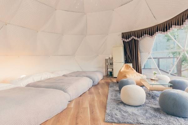 “天然温泉付き”グランピング施設「The Village 由布院 温泉グランピング」に新エリア