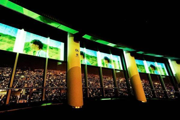 米津玄師の新曲「Pale Blue」MVを東京スカイツリー天望デッキで上映、特別ライティングも