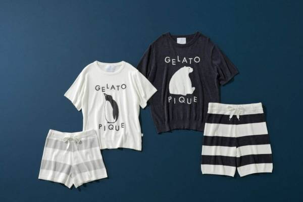 ジェラート ピケ「シロクマ＆ペンギン」の“ひんやり”ルームウェア、ブランケットも
