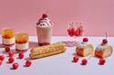 メゾンカカオから山形産さくらんぼ・佐藤錦の限定スイーツ、ミルフィーユや生チョコドリンク
