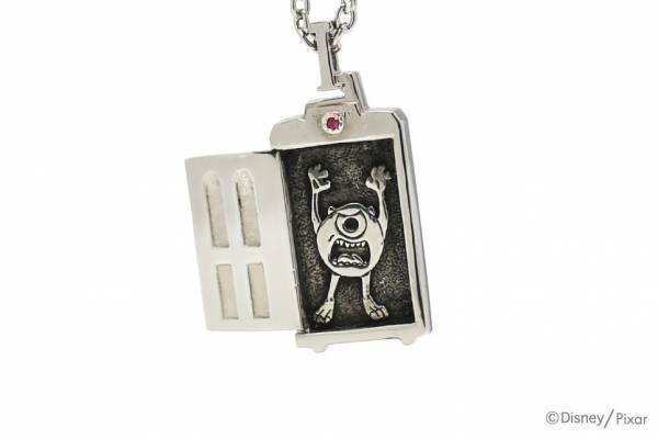 『モンスターズ・インク』サリー・マイクの“ドアが開く”ロケット型ネックレス、ジャムホームメイドから