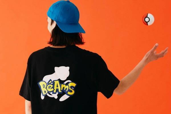 ポケモンセンター×ビームス、ピカチュウ＆ポケモン風ビームスロゴのTシャツやアクセサリー