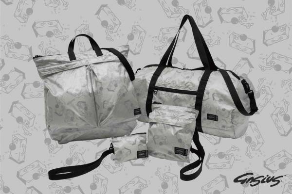 ポーター“古いスーツケース”キャラクターのヘルメットバッグやショルダー、英「ガシアス」とコラボ